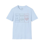Salt Air * Clear Mind * Full Heart Graphic T-Shirt | Unique Minimal Wellness Tee