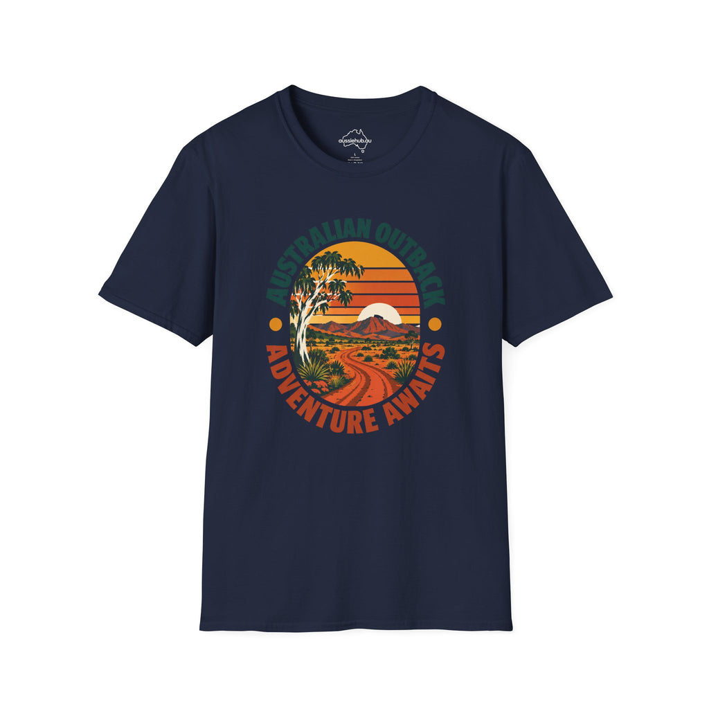 Australian Outback T-Shirt — Adventure Awaits Retro Graphic Tee