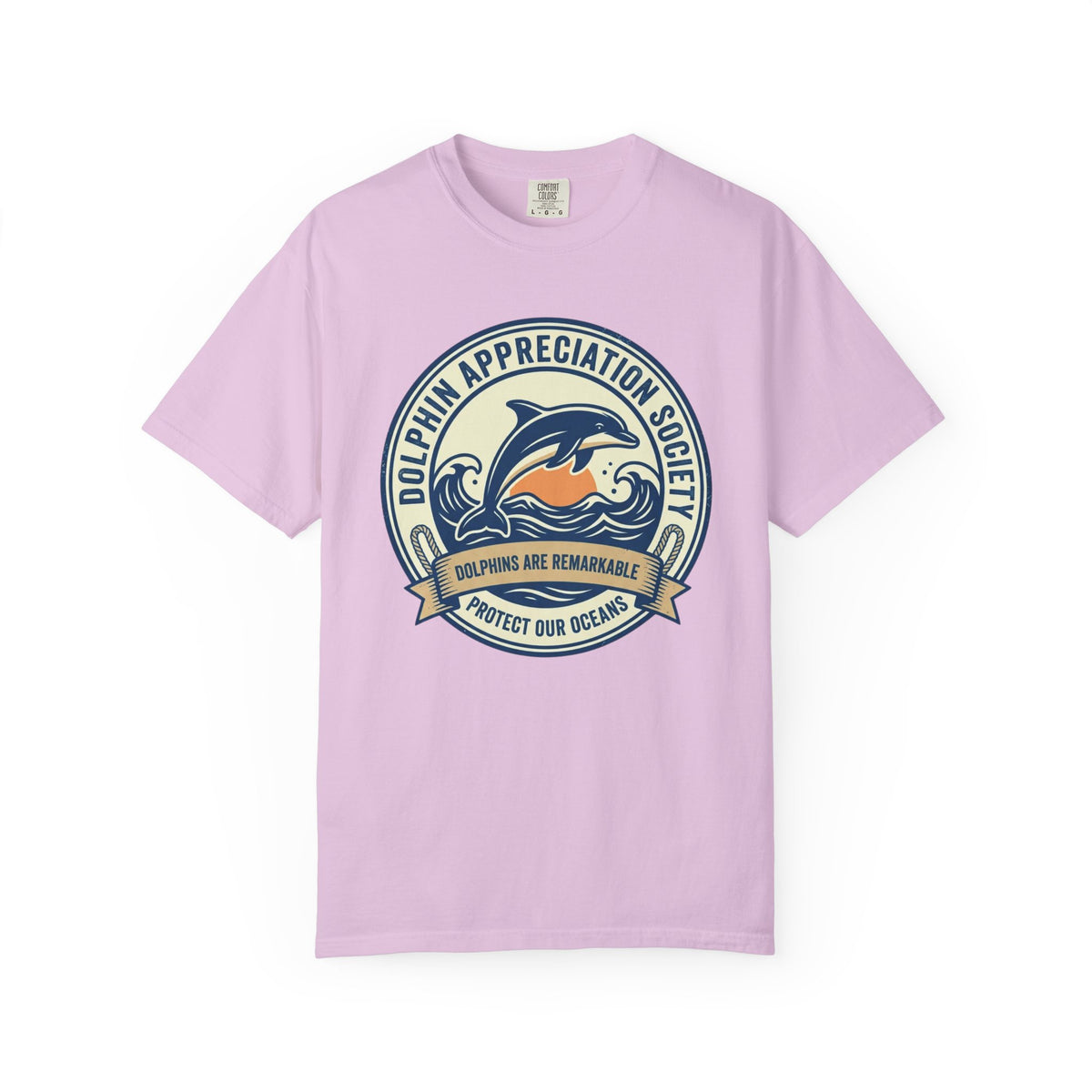 Dolphin Appreciation Society T-Shirt – Protect Our Oceans Graphic Tee
