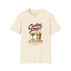 Caxton Street Rugby League T-Shirt — "Last Year Champagne, This Year Therapy" Retro Fan Humor Tee