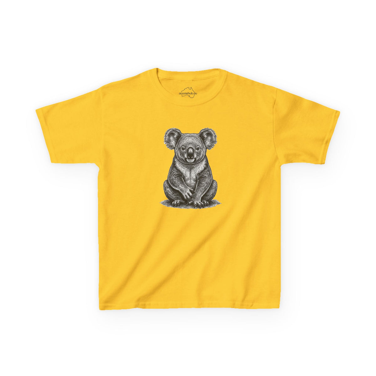 Kids Tee — Hand-Drawn Koala Graphic T-Shirt