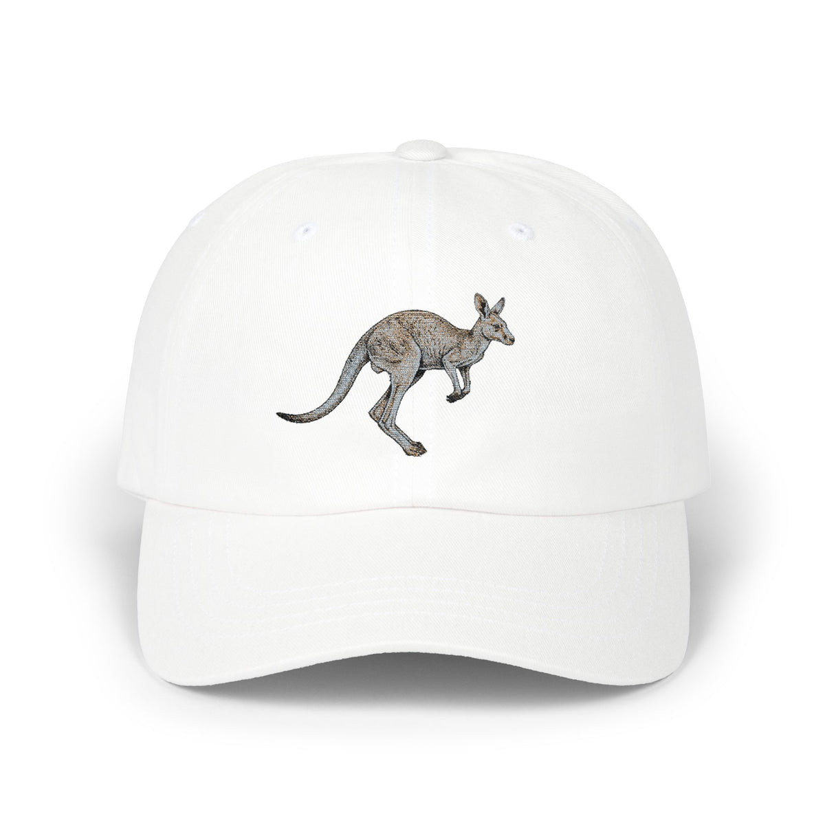 Kangaroo Cap | Hand-Drawn Wildlife Illustration