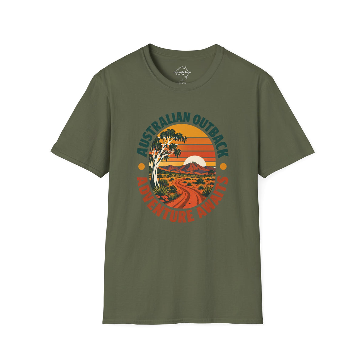 Australian Outback T-Shirt — Adventure Awaits Retro Graphic Tee