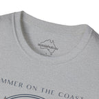 Summer on the Coast T-Shirt — Coastal Wave Surf Graphic Tee