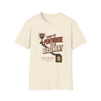 Brisbane Rugby League Fan T-Shirt — "From The Penthouse to The Basement" Retro Fan Humor Tee