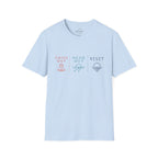 Check Out * Head Out * Reset | Minimal Wellness T-Shirt
