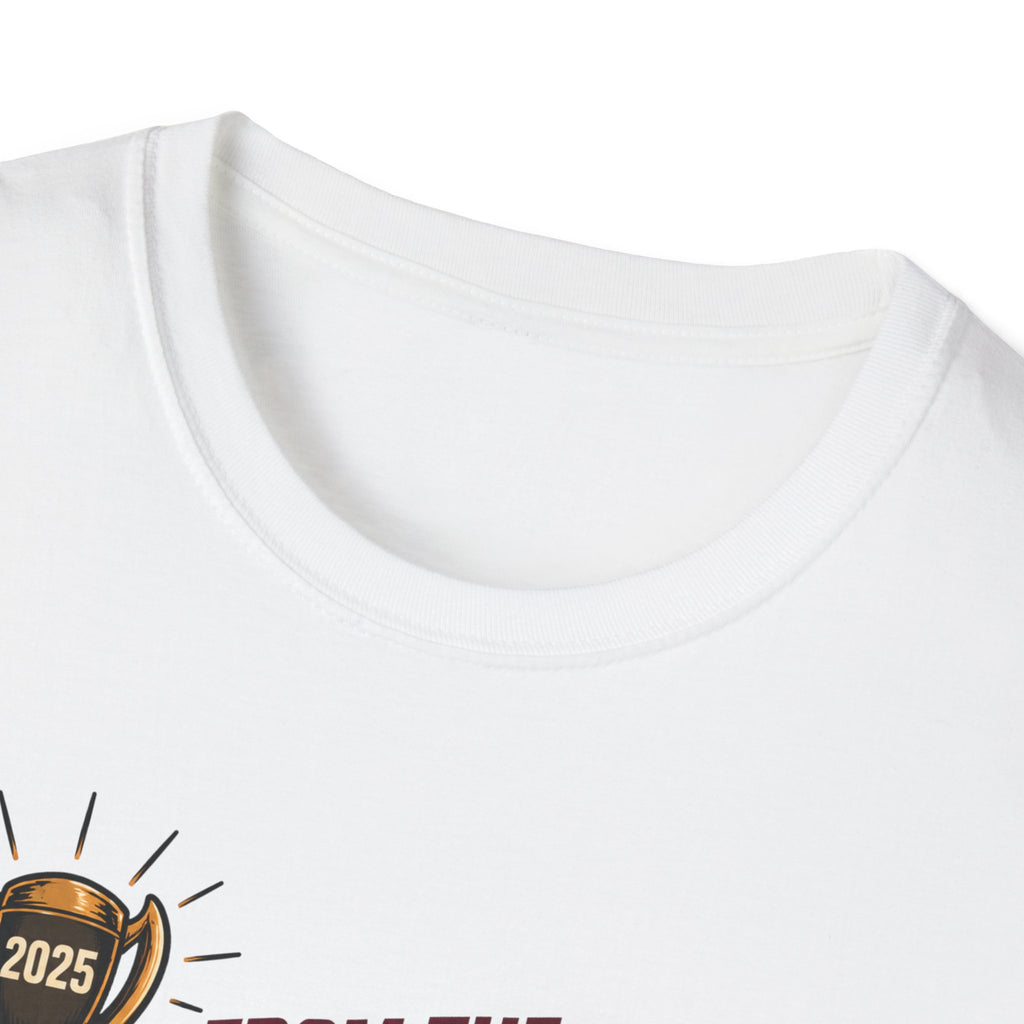 Brisbane Rugby League Fan T-Shirt — "From The Penthouse to The Basement" Retro Fan Humor Tee