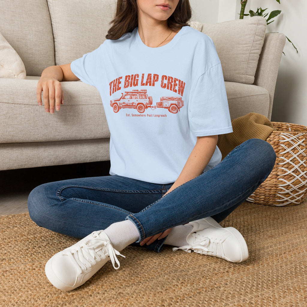 The Big Lap Crew T-Shirt — Vintage 4x4 Overland Adventure Tee