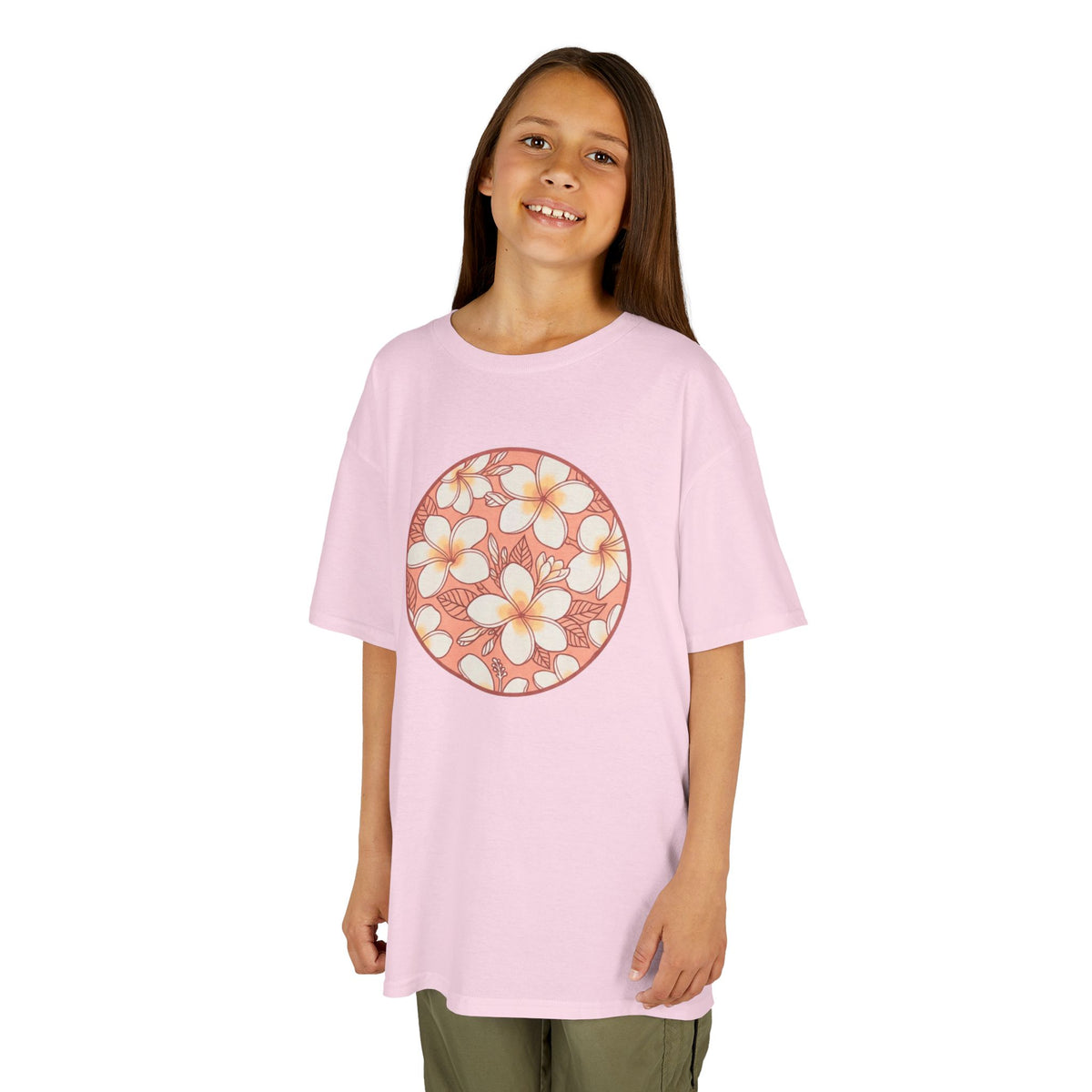 Kids Tee — Summer Flowers Graphic T-Shirt