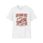 Low Range Only Australian 4x4 Adventure Tee — Distressed Vintage Graphic Tee