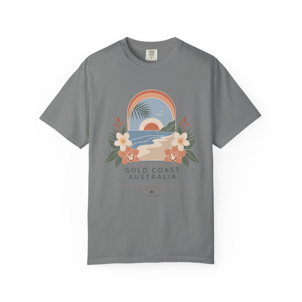 Gold Coast Australia Sunset Beach T-Shirt