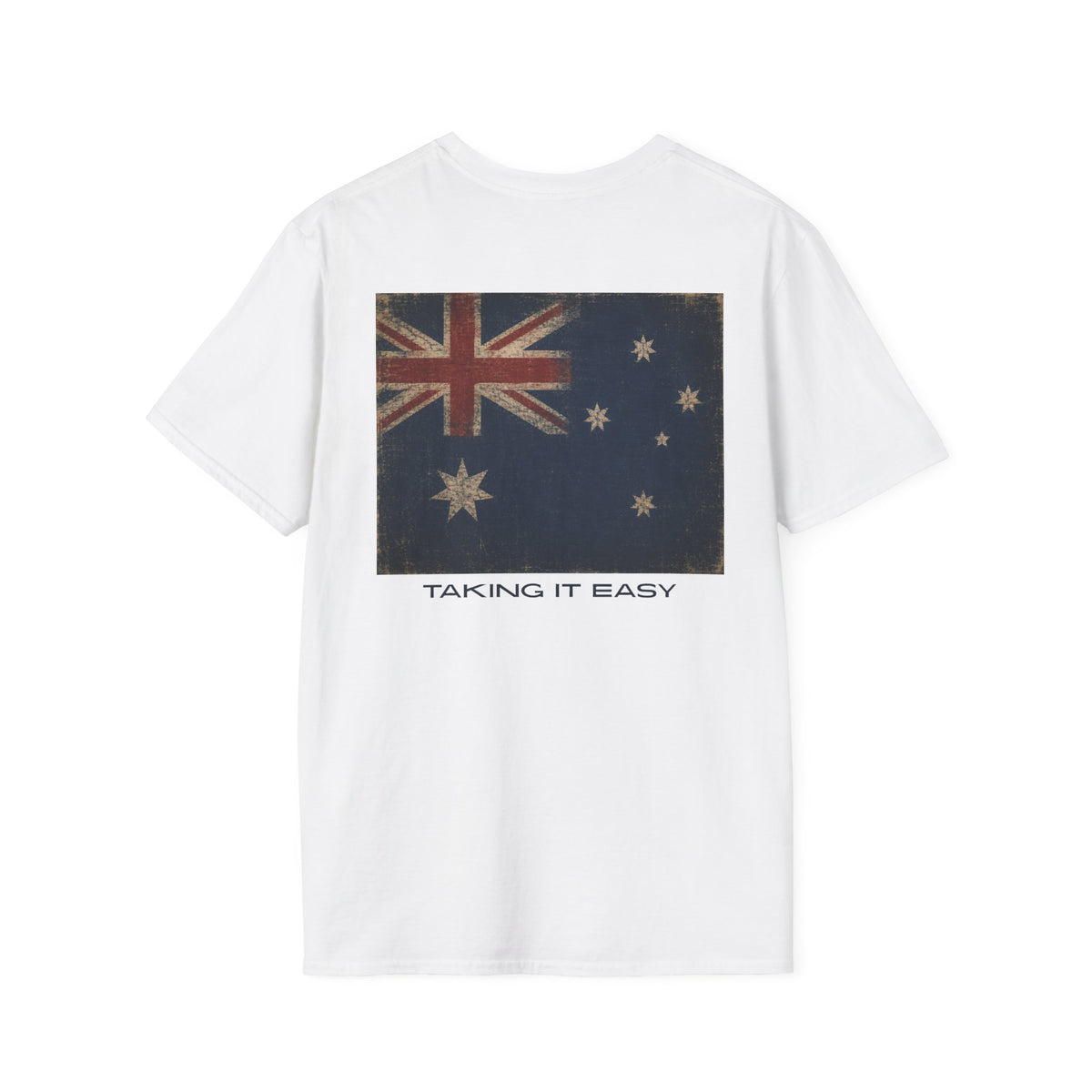 Aussie Hub Logo Tee — "Taking it Easy" T-Shirt