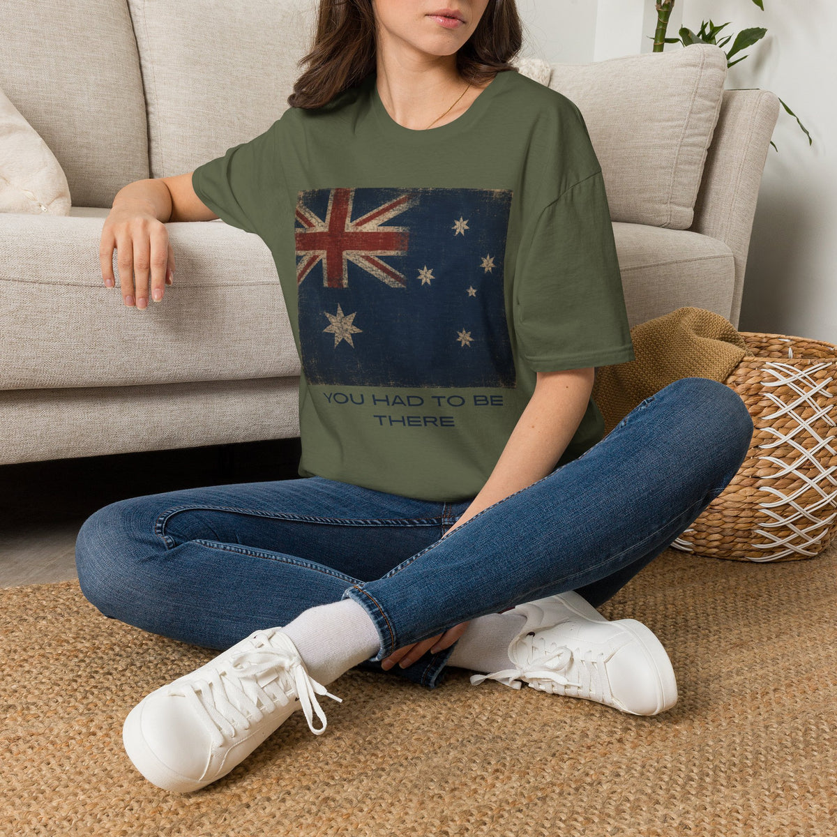 Vintage Australian Flag T-Shirt – You Had To Be There Graphic Tee