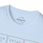 Clock Out • Break Away • Refocus | Mindfull Trio T-Shirt