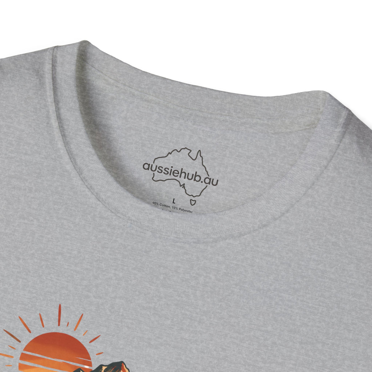 Australian Adventure Mountains T-Shirt — Scenic Sunset Outdoor Graphic Tee