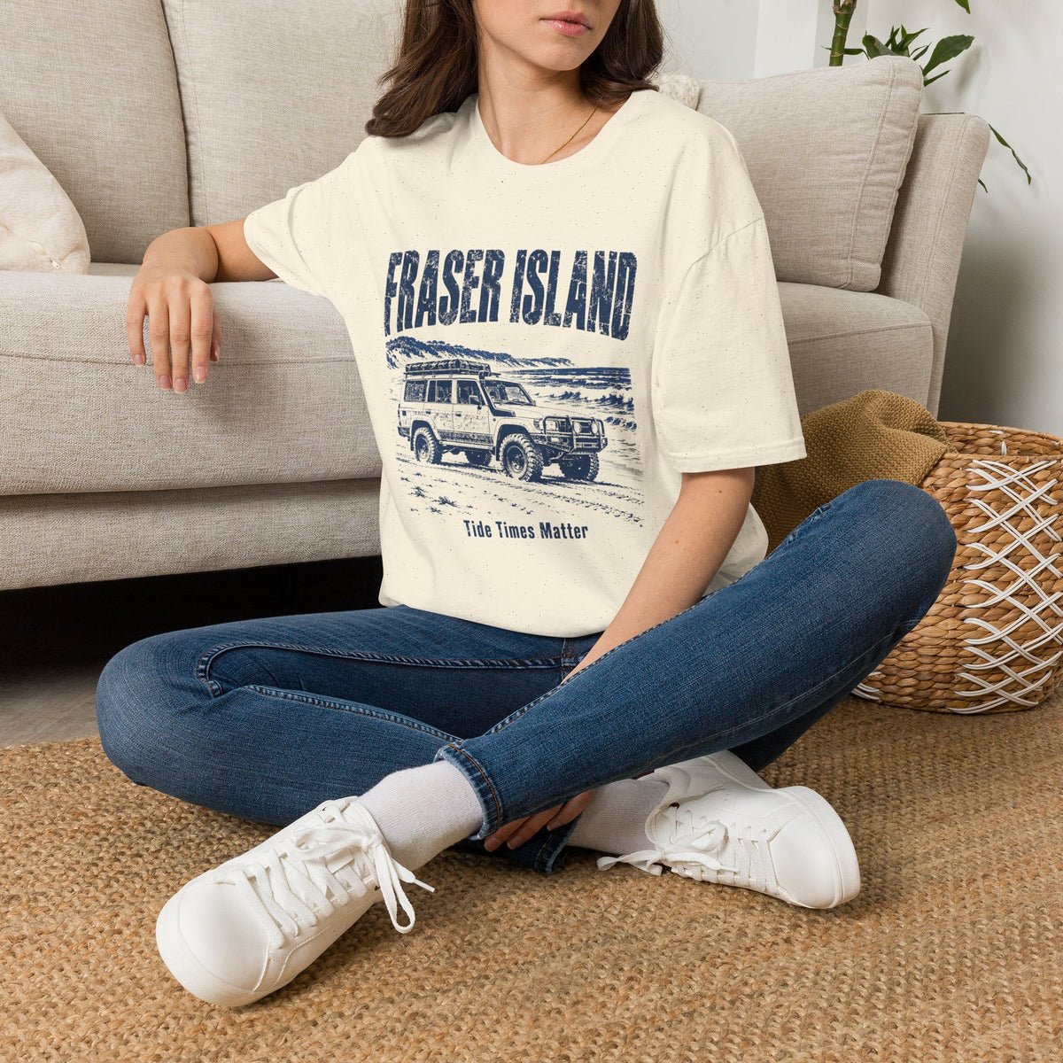Fraser Island Adventure Tee — 4x4 Beach Vintage T-Shirt