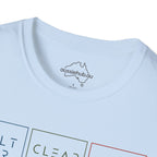 Salt Air * Clear Mind * Full Heart Graphic T-Shirt | Unique Minimal Wellness Tee