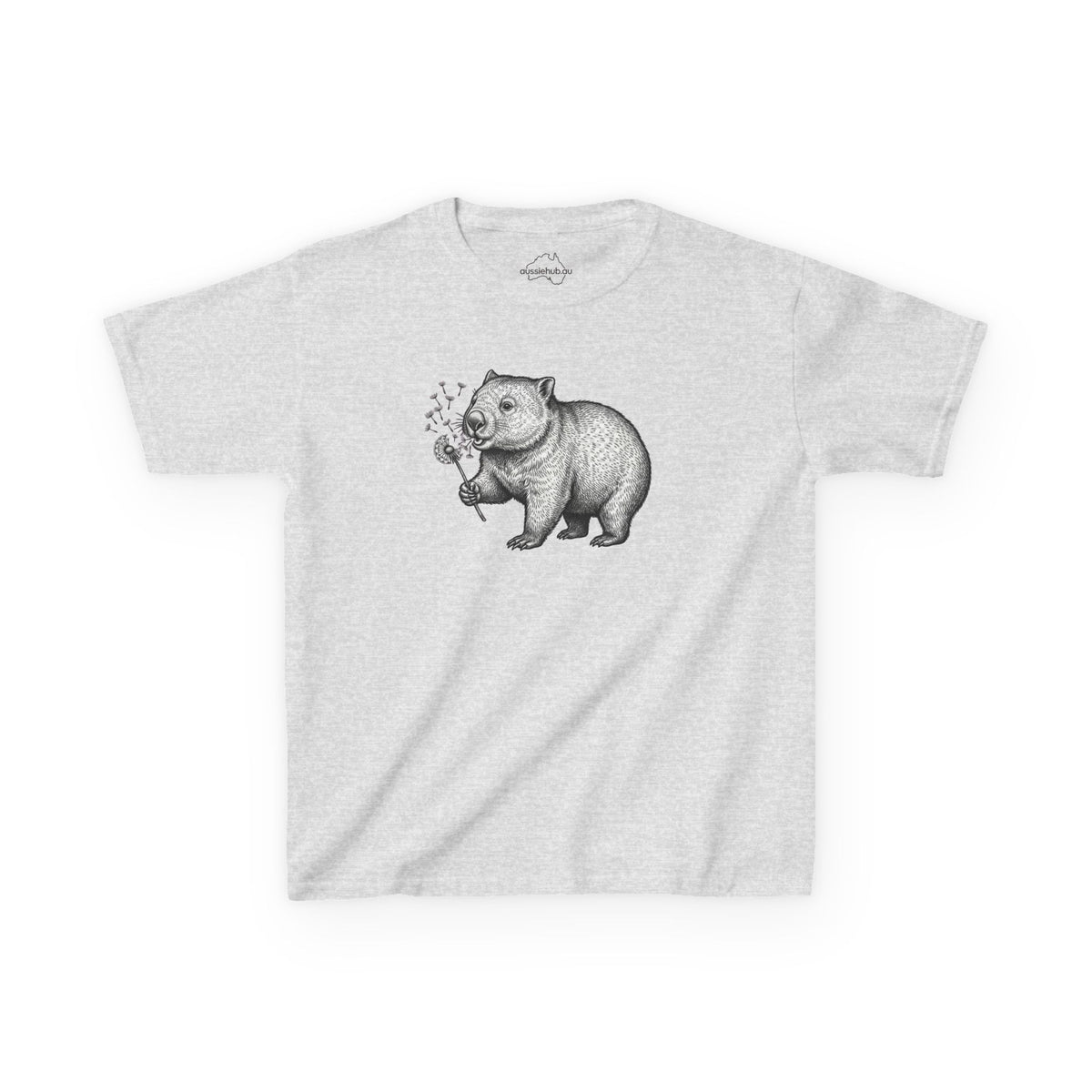 Kids Tee — Whimsical Koala Holding Dandelion T-Shirt