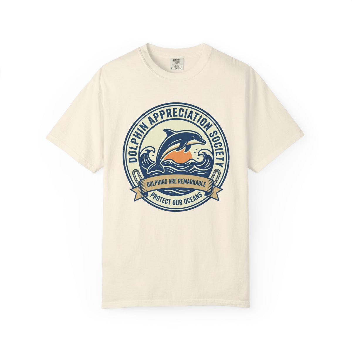 Dolphin Appreciation Society T-Shirt – Protect Our Oceans Graphic Tee