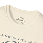Summer on the Coast T-Shirt — Coastal Wave Surf Graphic Tee