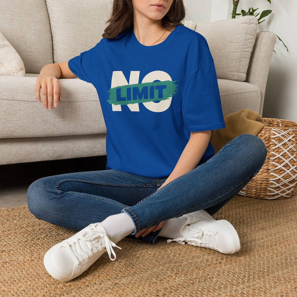 No Limit T-Shirt — Motivational Graphic Tee for Ambition & Active Lifestyles