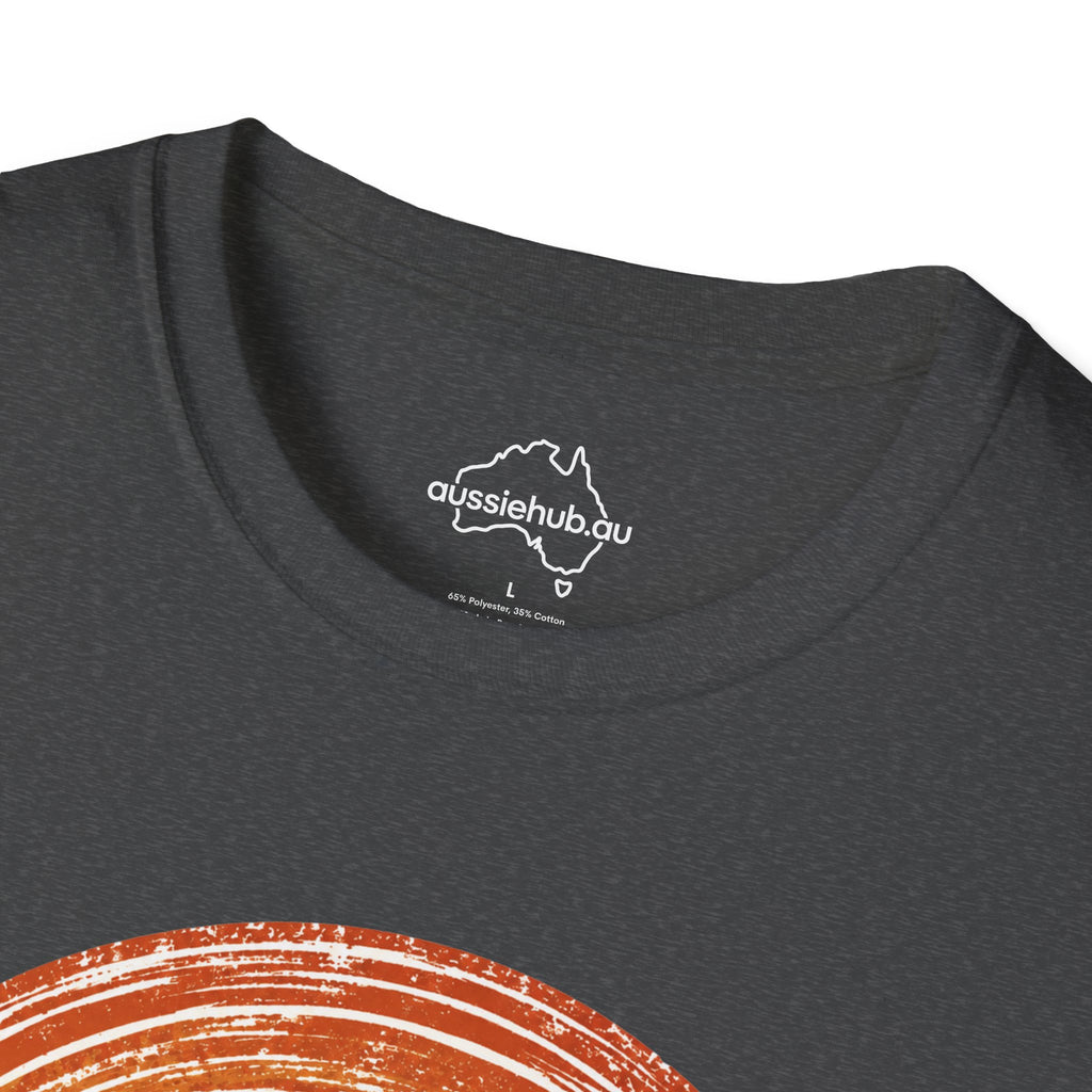 Sunset Wave T-Shirt — Retro Bush Graphic