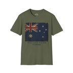 Vintage Australian Flag T-Shirt – You Had To Be There Graphic Tee
