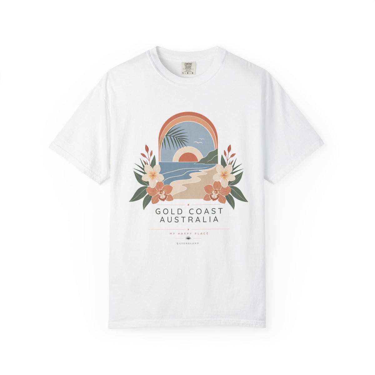 Gold Coast Australia Sunset Beach T-Shirt