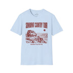 Sunburnt Country 4x4 Tour T-Shirt — Vintage Outback Adventure Graphic