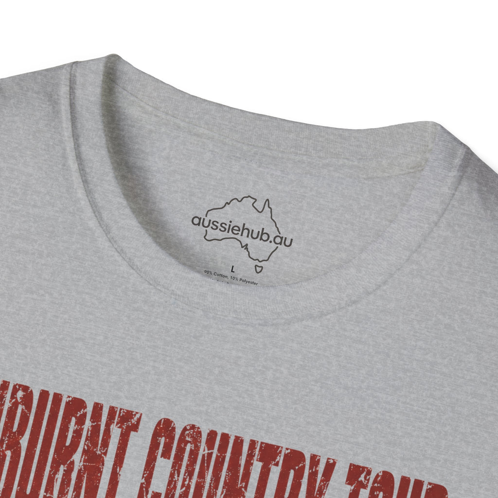 Sunburnt Country 4x4 Tour T-Shirt — Vintage Outback Adventure Graphic