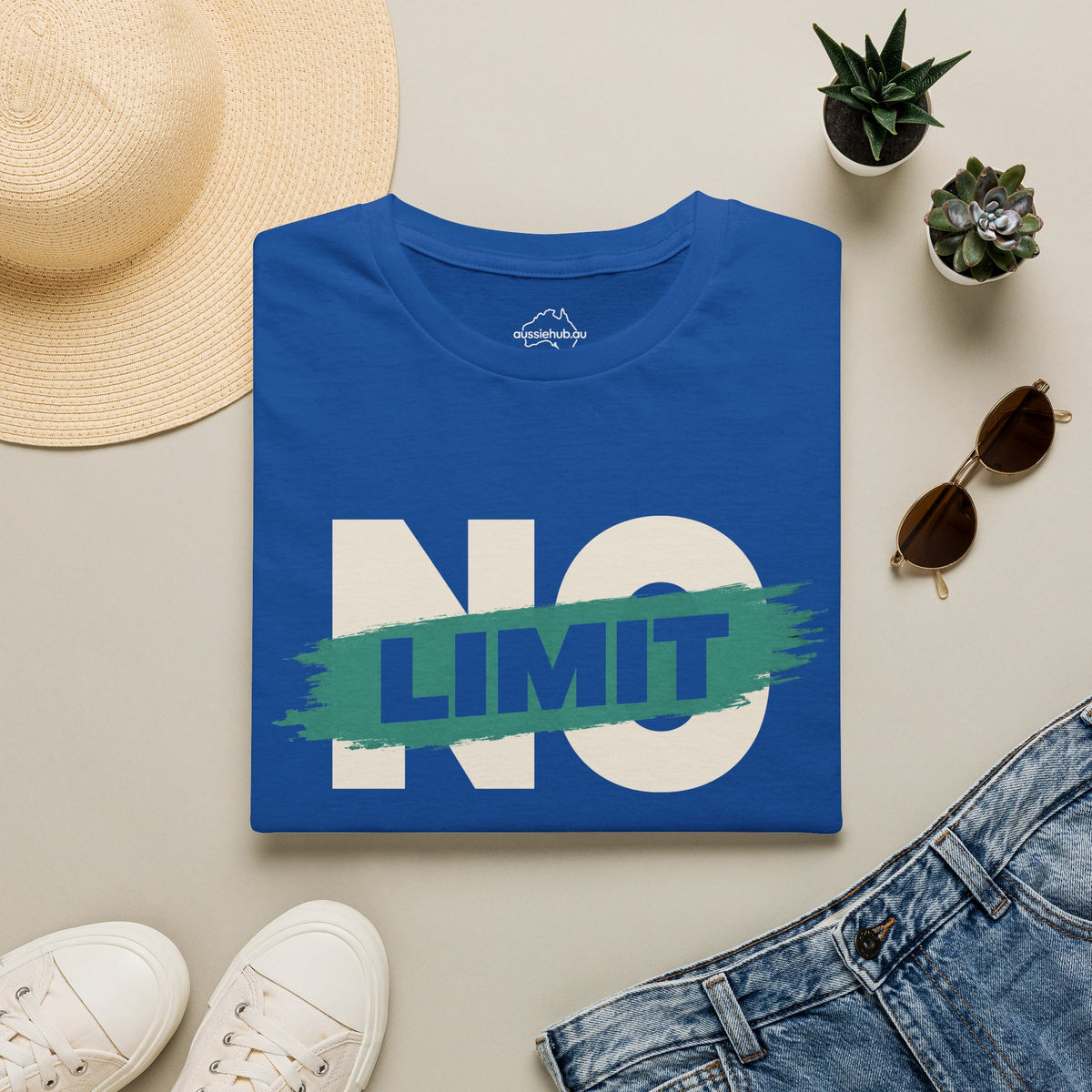 No Limit T-Shirt — Motivational Graphic Tee for Ambition & Active Lifestyles