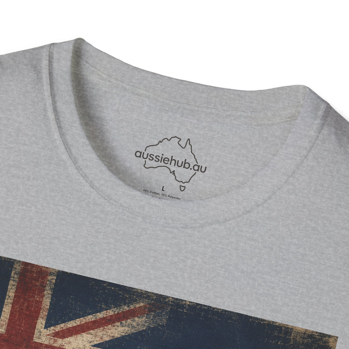 Vintage Australian Flag T-Shirt – It's A Long Story Graphic