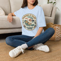 Billabong Drifter Platypus Graphic T-Shirt | Retro Sunset Billabong Illustration