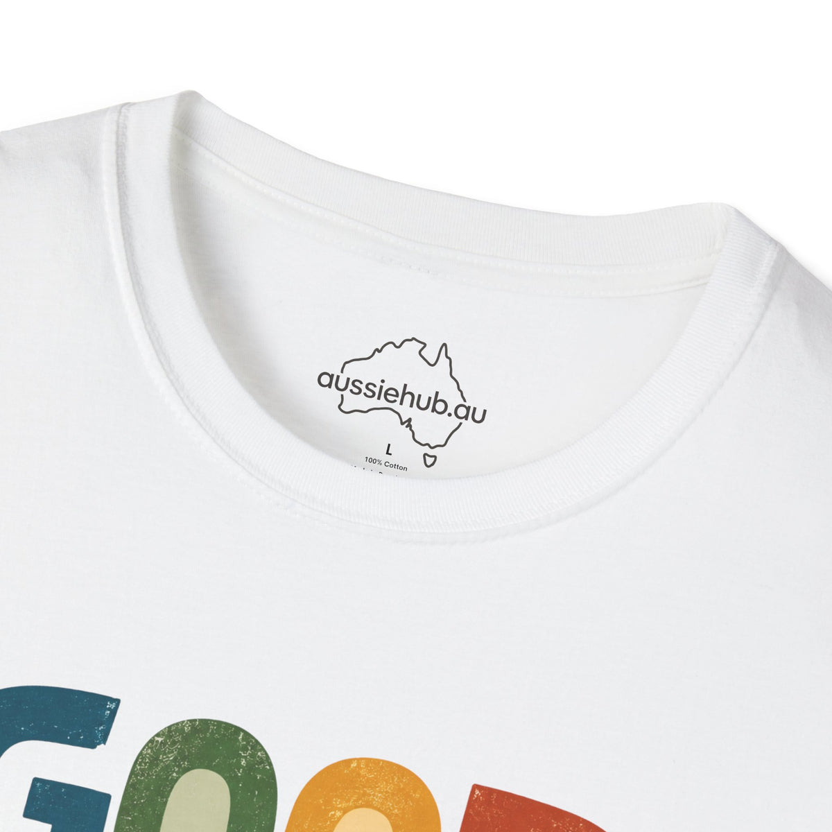 "Good Morning Sunshine" Retro Graphic T-Shirt — Colorful Positive Vibes Tee