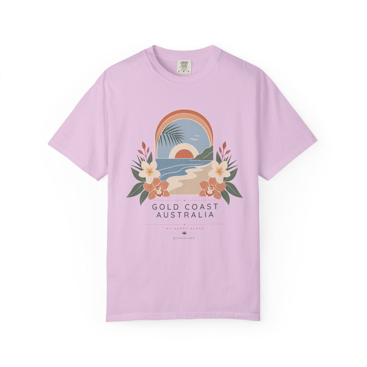 Gold Coast Australia Sunset Beach T-Shirt