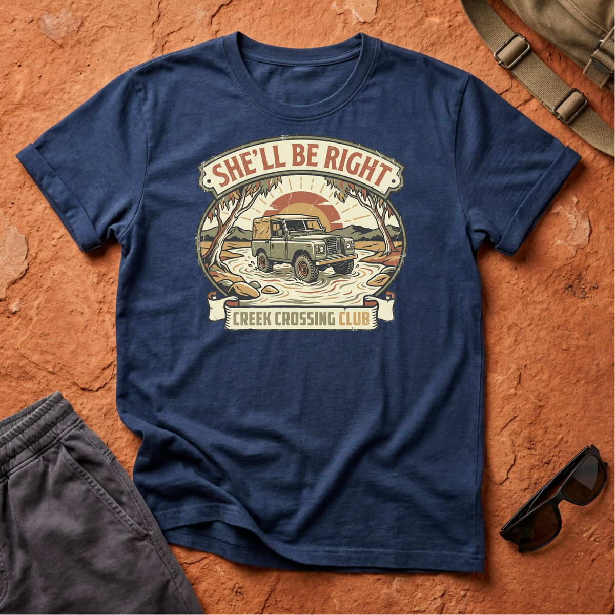 She’ll Be Right Off-Road Tee — Creek Crossing Club T-Shirt