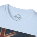 Vintage Australian Flag T-Shirt – It's A Long Story Graphic
