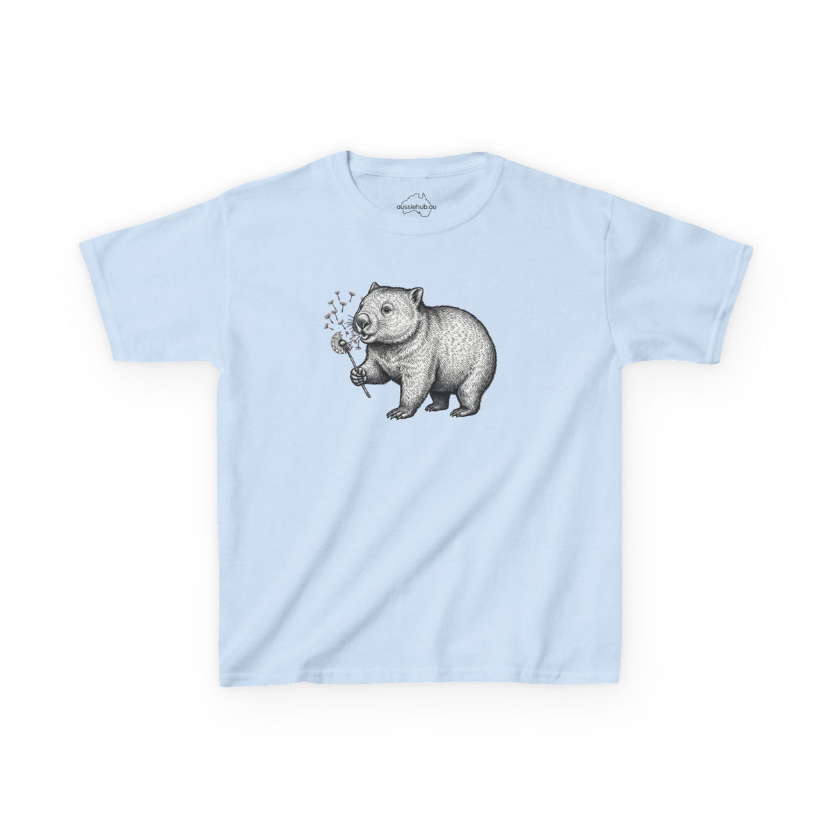 Kids Tee — Whimsical Koala Holding Dandelion T-Shirt