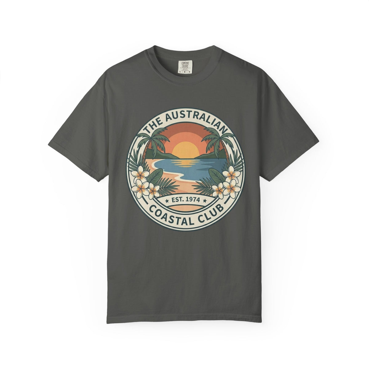 Coastal Club Sunset T-Shirt — The Australian Coastal Club Graphic Tee