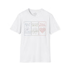 Salt Air * Clear Mind * Full Heart Graphic T-Shirt | Unique Minimal Wellness Tee