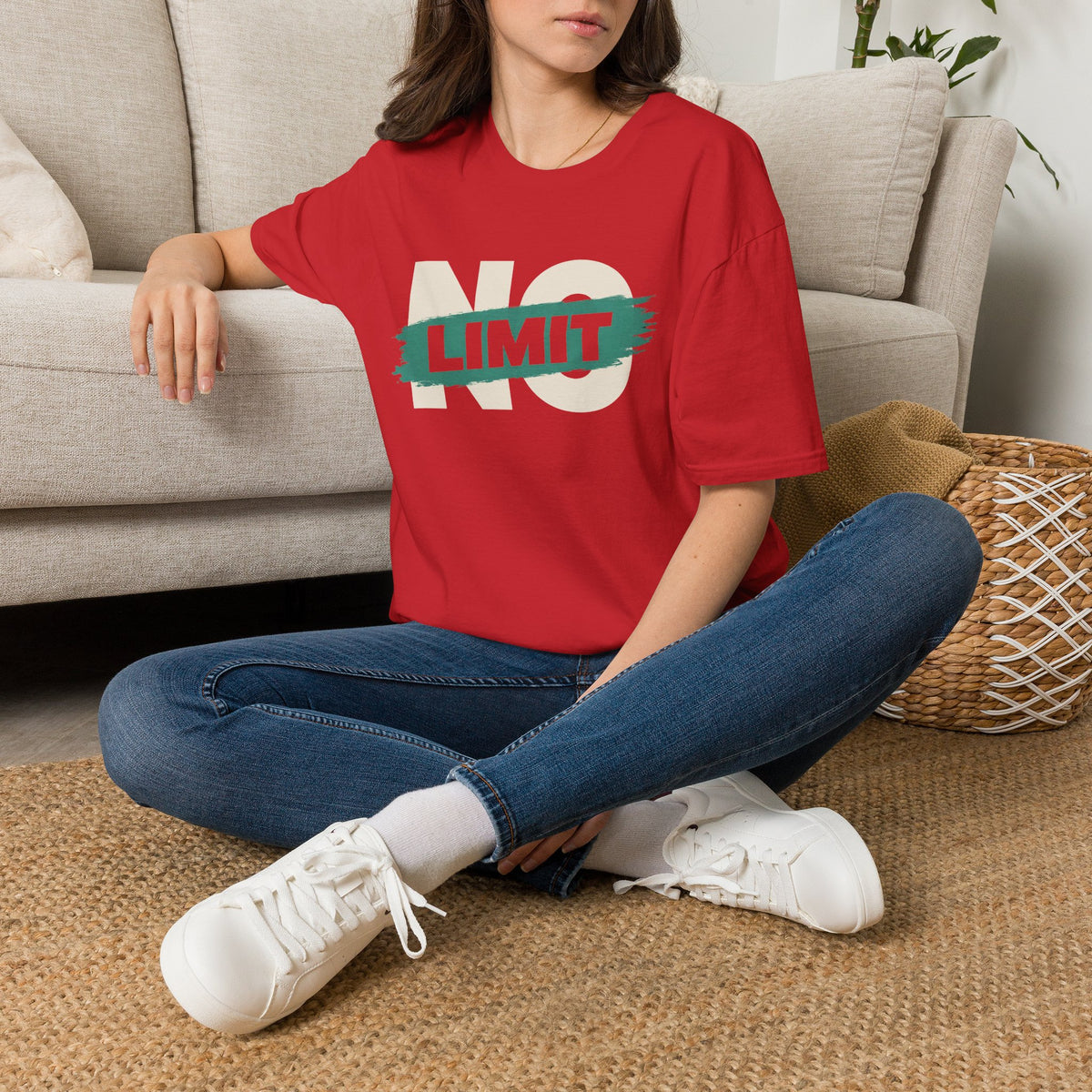 No Limit T-Shirt — Motivational Graphic Tee for Ambition & Active Lifestyles