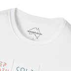 Deep Breath • Cold Plunge • Instant Reset T-Shirt — Minimal Wellness Tee