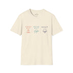 Check Out * Head Out * Reset | Minimal Wellness T-Shirt