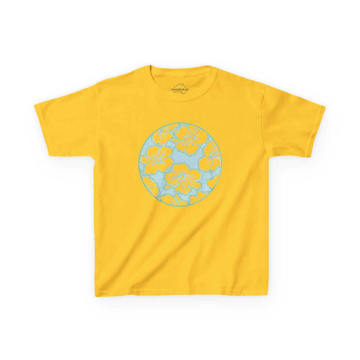 Kids Tee — Summer Flowers Graphic T-Shirt