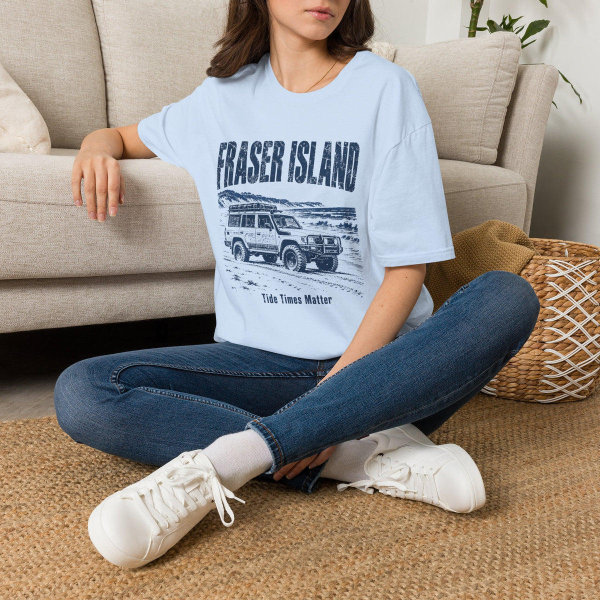 Fraser Island Adventure Tee — 4x4 Beach Vintage T-Shirt