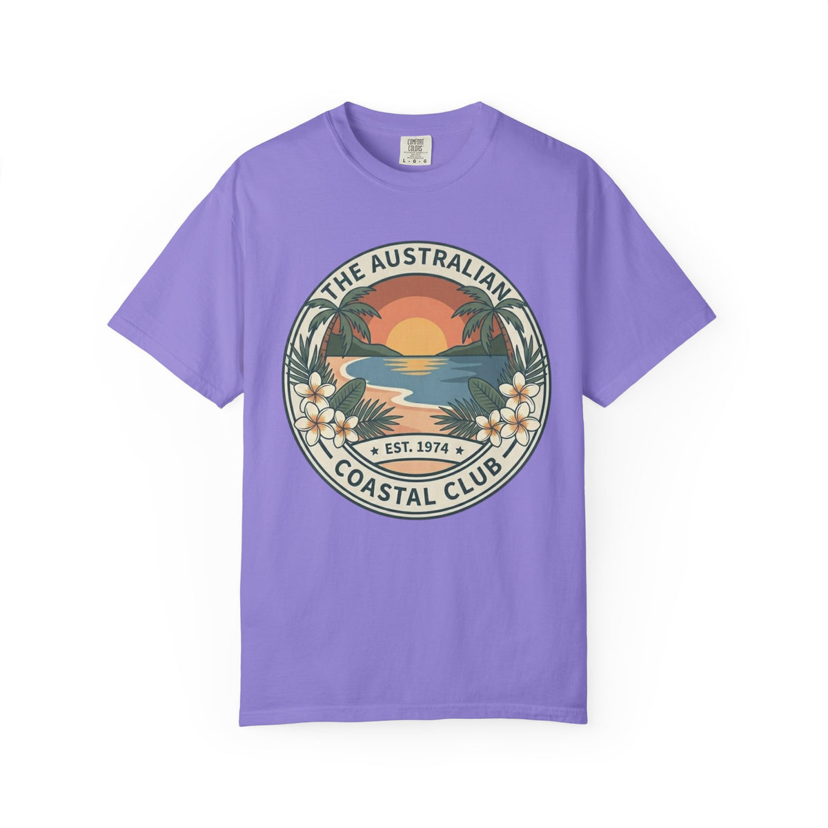 Coastal Club Sunset T-Shirt — The Australian Coastal Club Graphic Tee