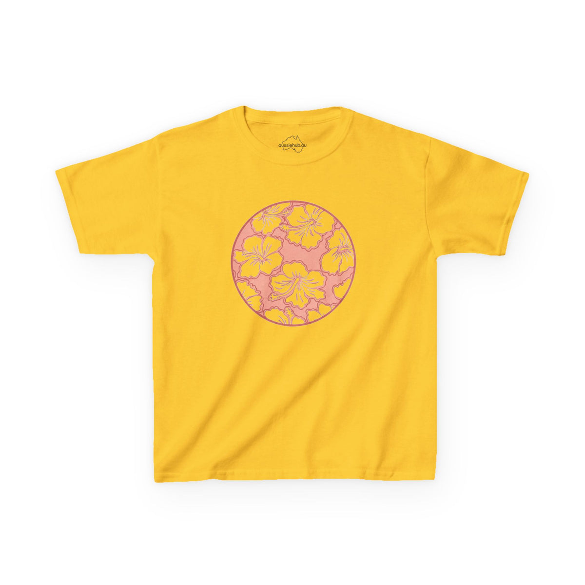 Kids Tee — Summer Flowers Graphic T-Shirt