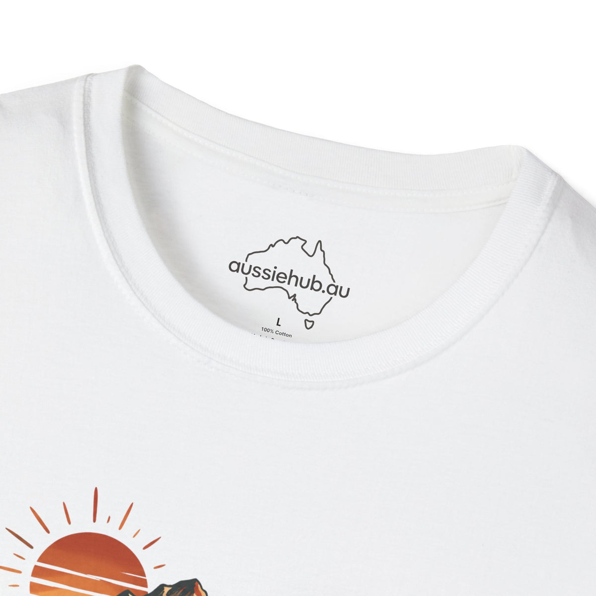 Australian Adventure Mountains T-Shirt — Scenic Sunset Outdoor Graphic Tee