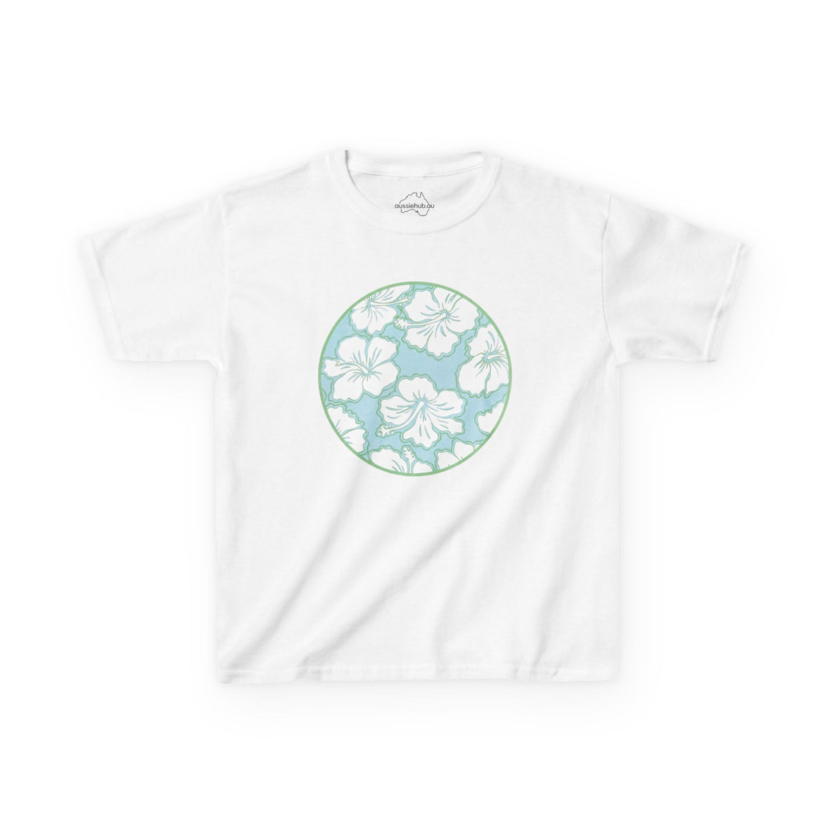Kids Tee — Summer Flowers Graphic T-Shirt