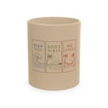 Traditional Ceramic Mug | High Tide * Good Vibes * No Stess | Unique Minimal Beach Zen